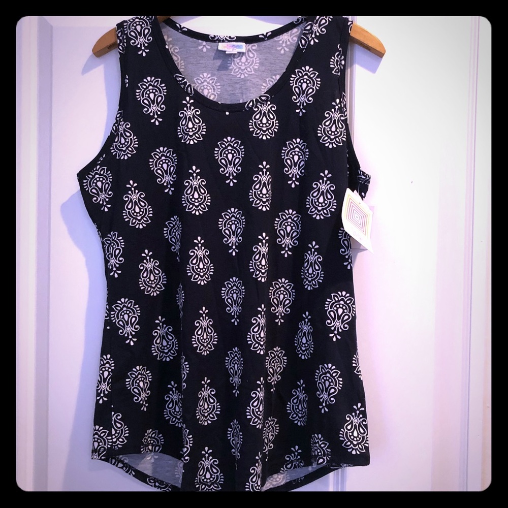 NWT LuLaRoe Navy Tank Top